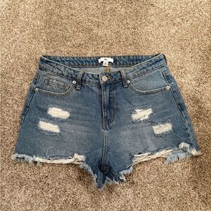 BP Blue Distressed Jean Shorts